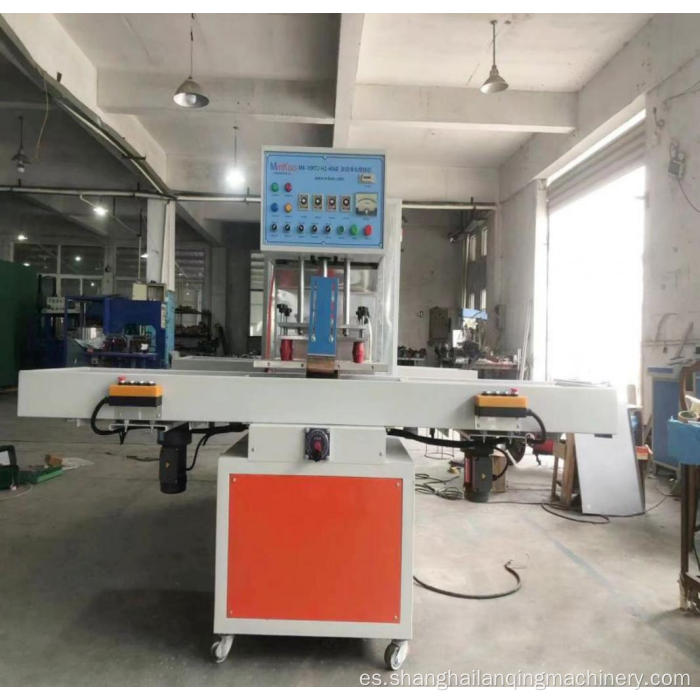 Máquina de alta frecuencia de la mesa de ranura de la caja de la caja de PVC